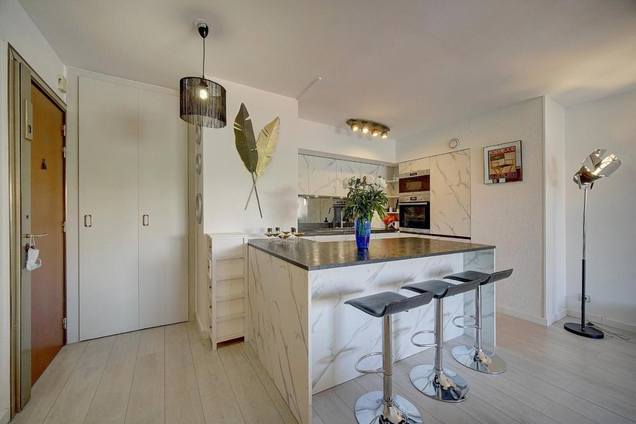 Immogroom - 2 Br- Bright - Terrace - Wifi - Air Conditioning Κάννες Εξωτερικό φωτογραφία